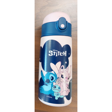 Borraccia Seven Stitch Disney con cannuccia