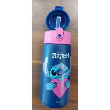 Borraccia Seven Stitch Disney con cannuccia