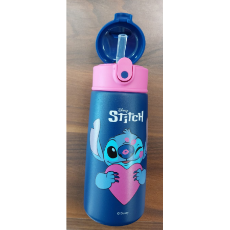 Borraccia Seven Stitch Disney con cannuccia