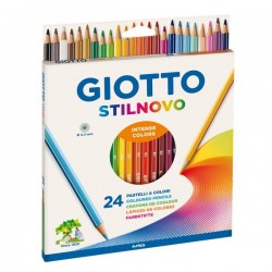Confezione Da 24 Pastelli Giotto Stilnovo 3.3 mm