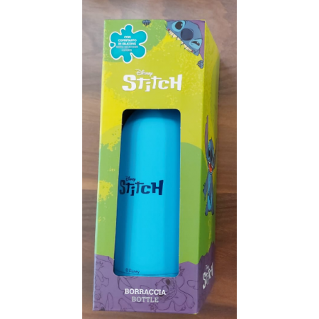Borraccia Seven Stitch Disney con copritappo in silicone