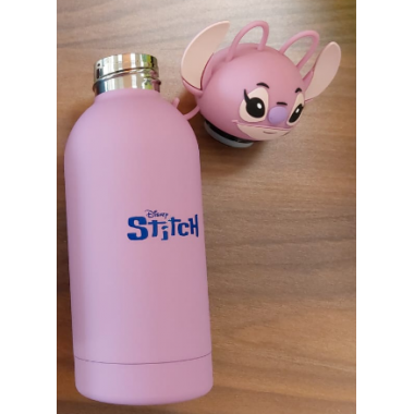 Borraccia Seven Stitch Disney con copritappo in silicone