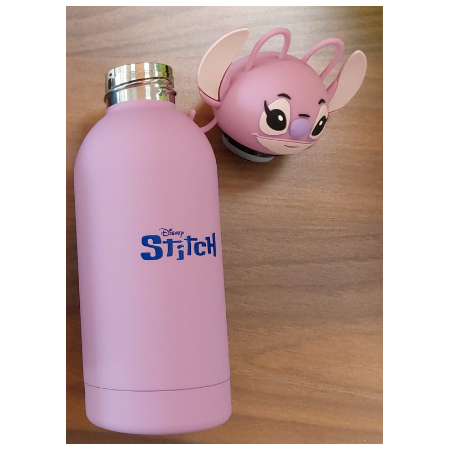 Borraccia Seven Stitch Disney con copritappo in silicone