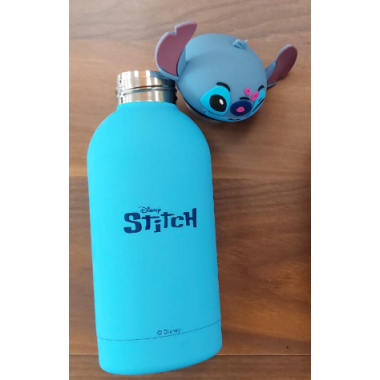 Borraccia Seven Stitch Disney con copritappo in silicone