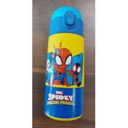 Borraccia Seven Spiderman Disney con cannuccia