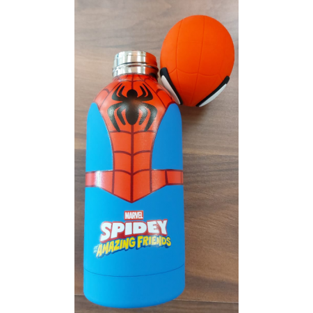 Borraccia Seven Spiderman Disney con copritappo in silicone