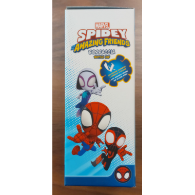 Borraccia Seven Spiderman Disney con cannuccia