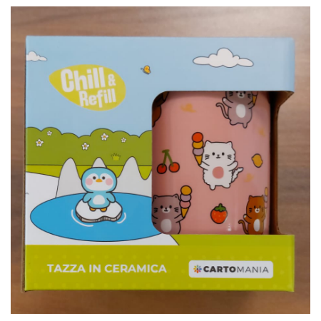 Tazza in ceramica Cartomania