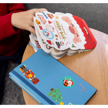 Quaderno di Adesivi Natalizi - Sticker Book - Legami