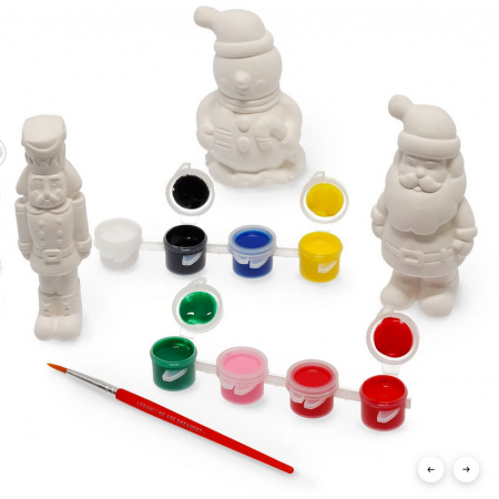 Kit Decorazione Statuette di Natale - Paint Your Christmas