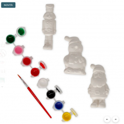 Kit Decorazione Statuette di Natale - Paint Your Christmas 2