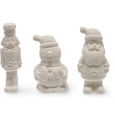 Kit Decorazione Statuette di Natale - Paint Your Christmas