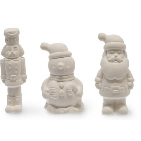 Kit Decorazione Statuette di Natale - Paint Your Christmas