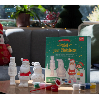 Kit Decorazione Statuette di Natale - Paint Your Christmas