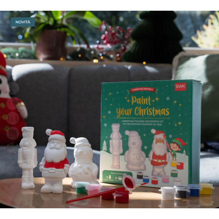 Kit Decorazione Statuette di Natale - Paint Your Christmas