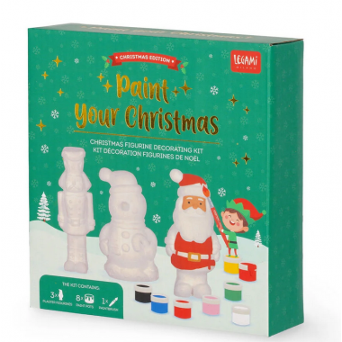 Kit Decorazione Statuette di Natale - Paint Your Christmas