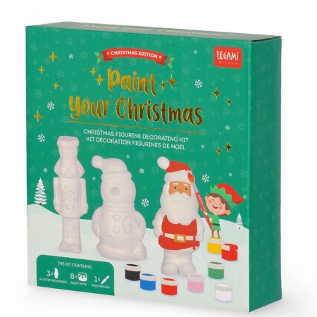 Kit Decorazione Statuette di Natale - Paint Your Christmas