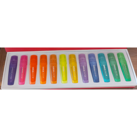 Evidenziatori Glimmer Palette Set Tinta Unita 12 varianti colore