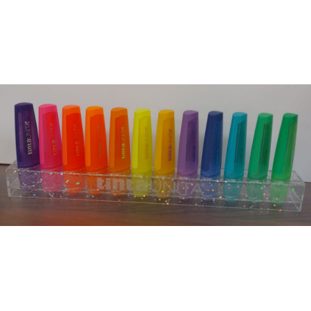 Evidenziatori Glimmer Palette Set Tinta Unita 12 varianti colore