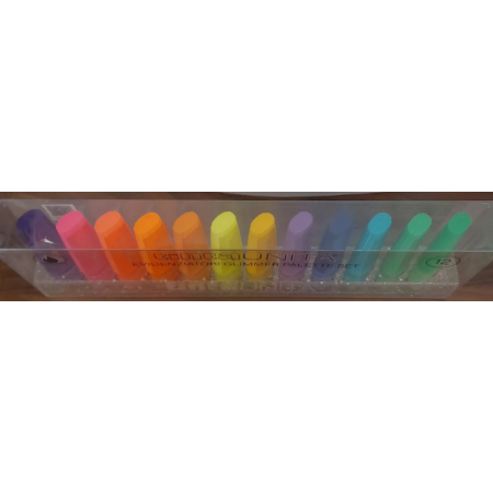 Evidenziatori Glimmer Palette Set Tinta Unita 12 varianti colore