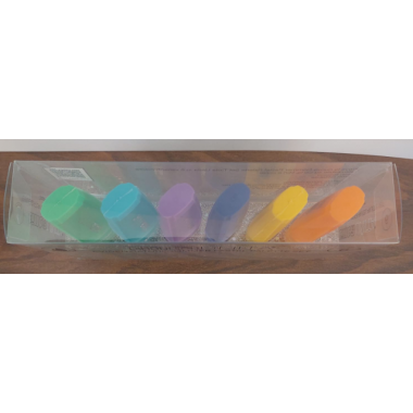 Evidenziatori Glimmer Pastel Palette Set Tinta Unita 6 varianti colore