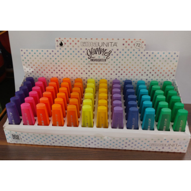 Evidenziatori Glimmer Tinta Unita 12 colori
