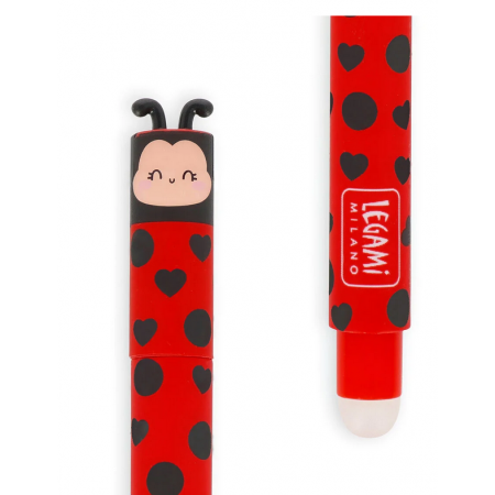 Penna Gel Cancellabile Ladybug "Get Lucky"