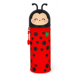 Astuccio 2-in-1 in Silicone Ladybug "Get Lucky" Kawaii Legami