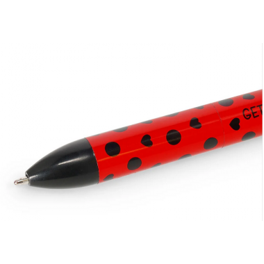Penna a Sfera Due Colori Ladybug - Click&Clack Legami