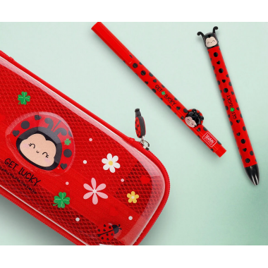 Astuccio Trasparente Rigido Ladybug - WonderWow Legami