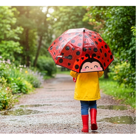 Ombrello per Bambini Ladybug - Dancin' in the Rain Legami