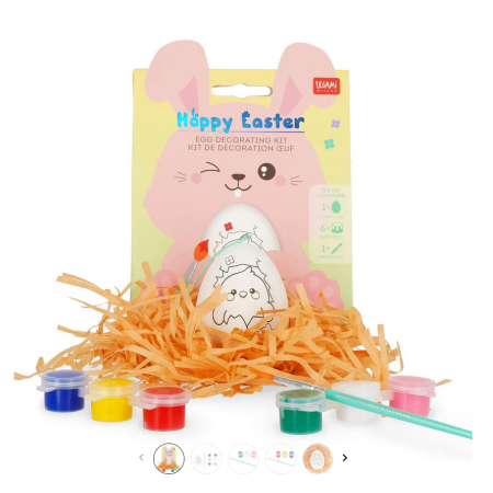 Kit Decorazione Uovo - Hoppy Easter - Legami