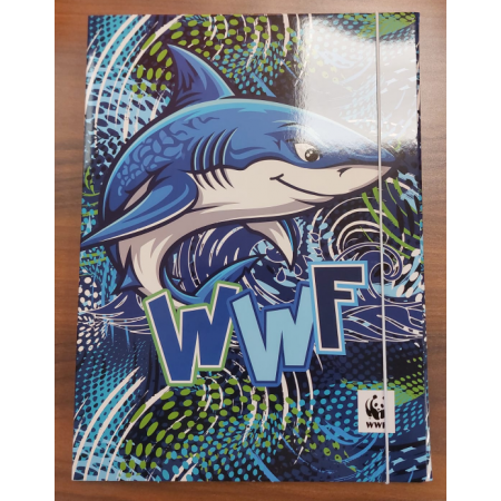 Cartellina Con Elastico WWF Animali