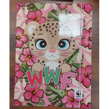 Cartellina Con Elastico WWF Animali
