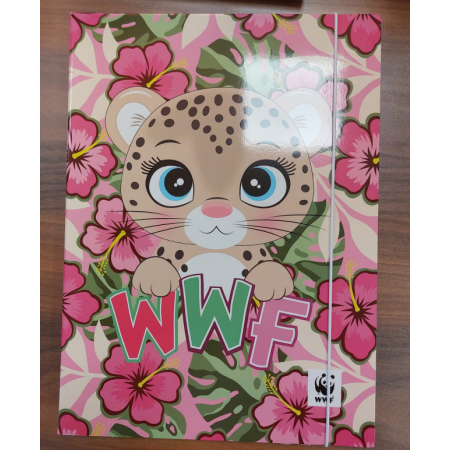 Cartellina Con Elastico WWF Animali