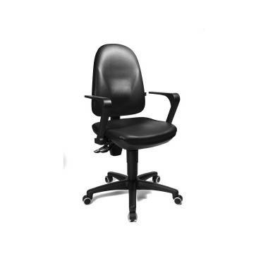 Sedia operativa Explorer Elegance con braccioli - similpelle Buffetti Sedia operativa Explorer Elegance con braccioli - similpelle Buffetti