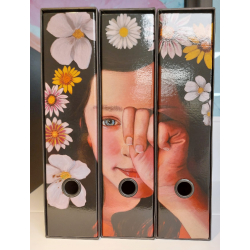 Set da 3 raccoglitori ad anelli