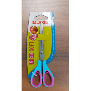 Forbici 15 cm Soft Grip Arda