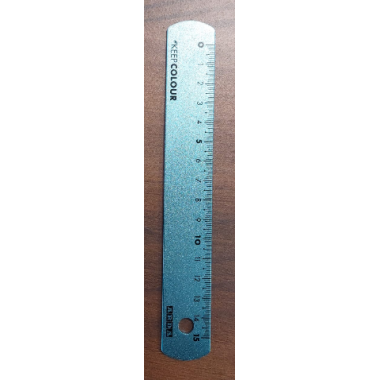 Righello 15 cm Arda Alluminio Frost