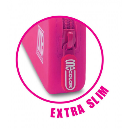 Astuccio in silicone formato slim con zip One Color