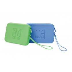 Bustina Medium con zip in silicone One Color