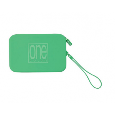Bustina Medium con zip in silicone One Color