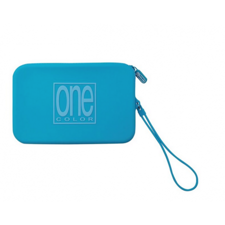 Bustina Medium con zip in silicone One Color