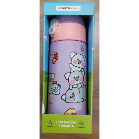 Borraccia kid con cannuccia