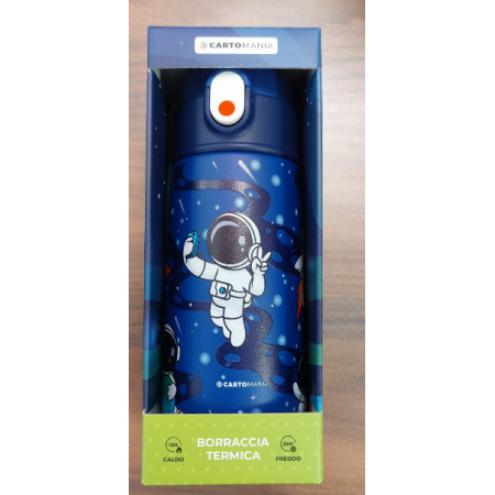 Borraccia kid con cannuccia