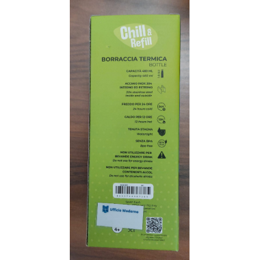 Borraccia kid con cannuccia