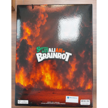 Cartellina Con Elastico Skifidol Italian Brainrot