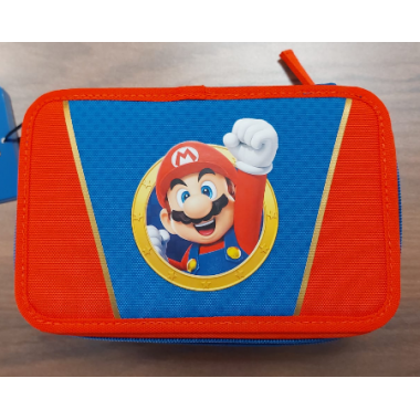 Astuccio 3 zip Super Mario