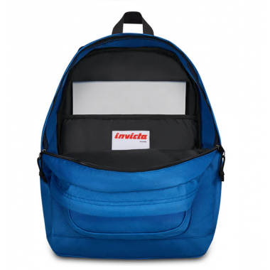 Zaino Invicta Jelek Plain - Baleine Blue