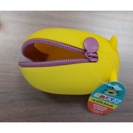 Porta monete in morbido silicone